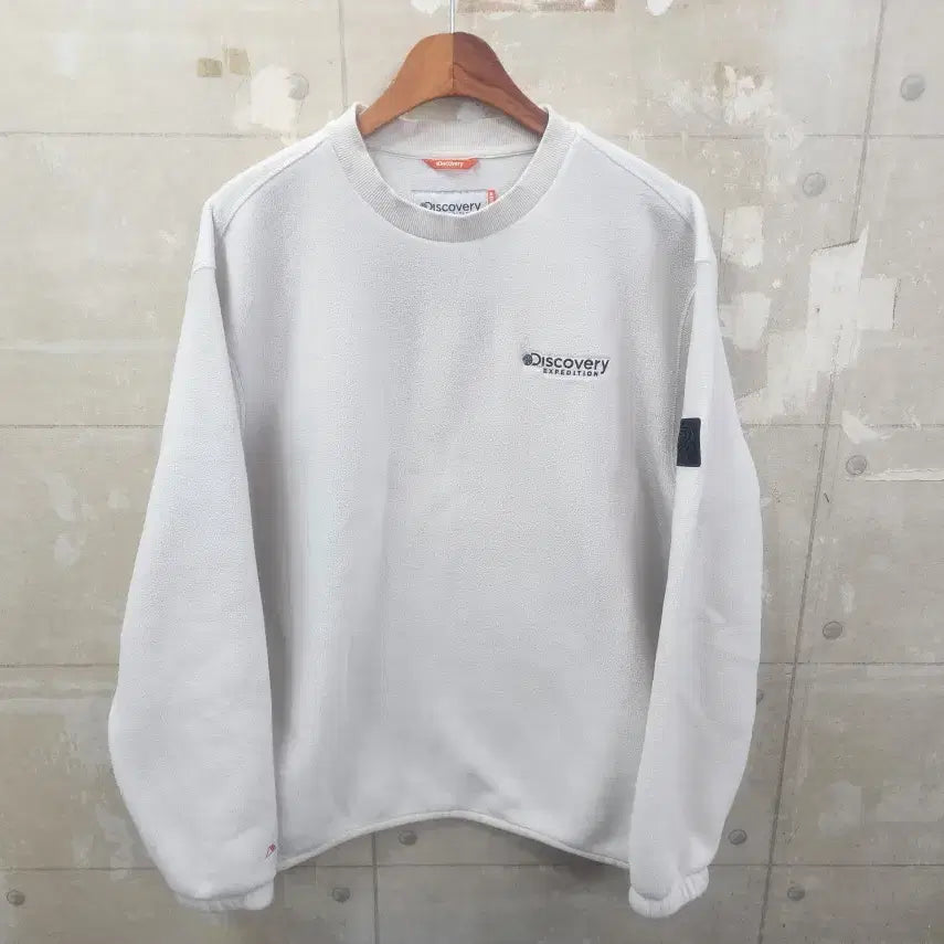 [SOLD OUT] (105)디스커버리 정품 남성 폴라텍 맨투맨/105size/상태우수