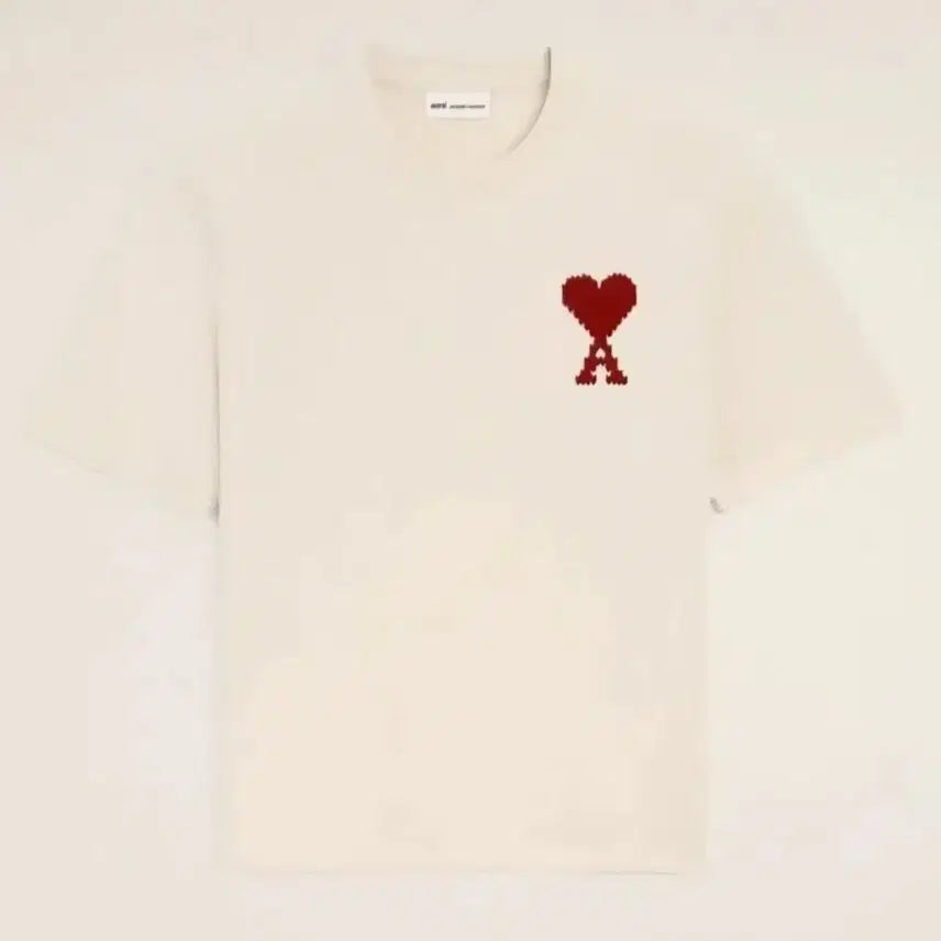 [BUNJANG] Ami Small Heart Logo T-shirt / 아미 빅로고 하트 로고 반팔