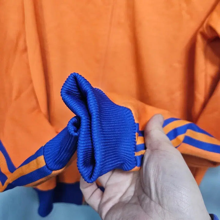 [BUNJANG] Adidas Beckenbauer Track Top Jersey / 아디다스 베켄바우어 오렌지블루 트랙탑져지  M