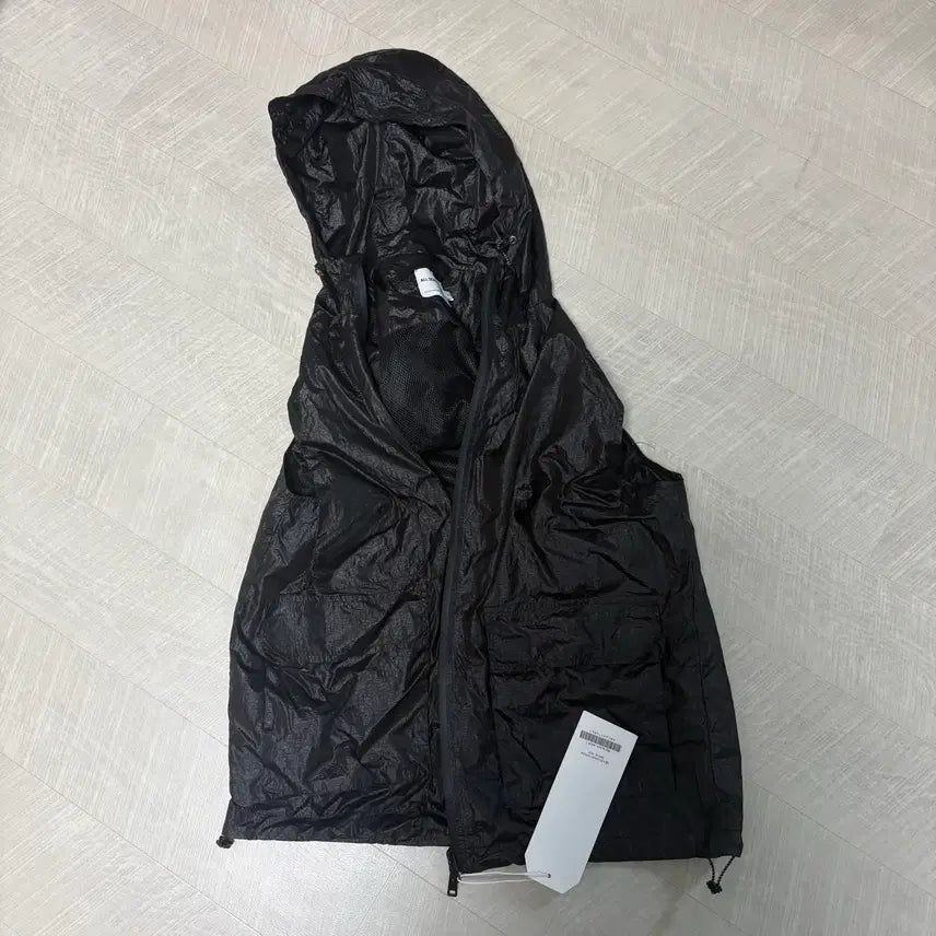 [BUNJANG] Dimitri Black ASI 2-Way Nylon Metal Hood Vest / 새상품) 디미트리블랙 ASI 2WAY 나일론 메탈 후드 베스트_블랙