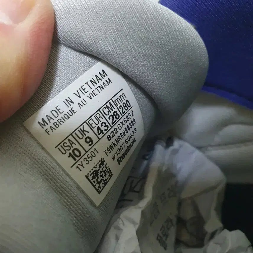 [BUNJANG] Reebok Kinetic 2.5 Edge Gray Lime Sneakers / 리복 직 키네티카 2.5 엣지 그레이 라임 280