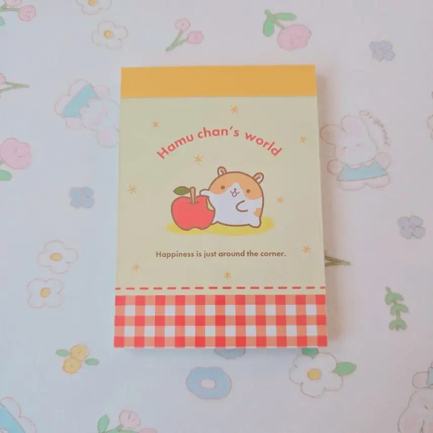 [BUNJANG] Heisei Hamu-chan Ham Mini Memo Pad / 일본정품)헤이세이 하무짱 햄 미니떡메 지류 다꾸