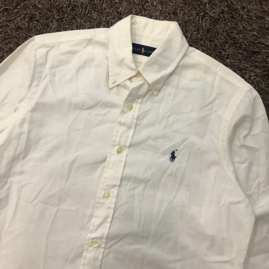 [BUNJANG] Polo Ralph Lauren White Shirt / 100 폴로 랄프로렌 화이트 셔츠