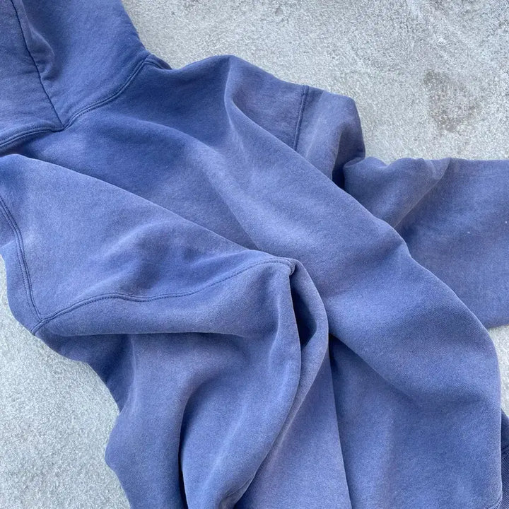 [SOLD OUT] 러셀 90s 썬 페이드 디스트레스드 후드집업