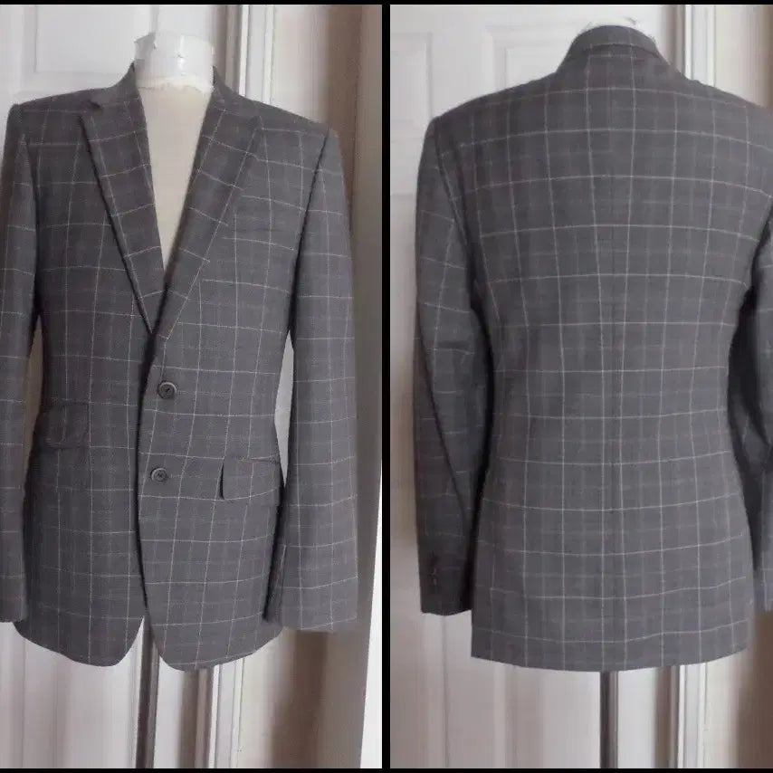 [BUNJANG] Mvio Slim Fit 95 Wool Blazer / 엠비오춘하콤비/슬림95/최상급