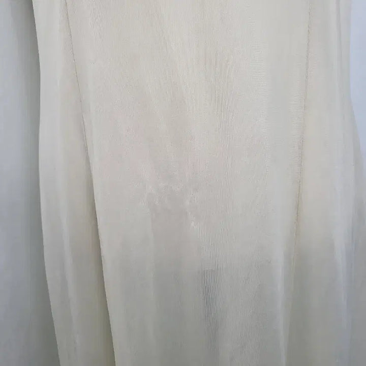 [BUNJANG] Vintage Floral Lace Slip Dress / 빈티지 소프트 버터크림 앤틱 플로럴 레이스 슬립 원피스