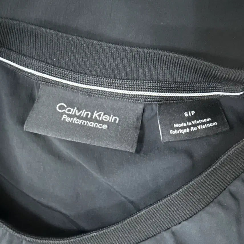 [BUNJANG] Calvin Klein Woven Pocket T-Shirt / S 켈빈클라인 우븐 포켓 반팔 티셔츠 0414T