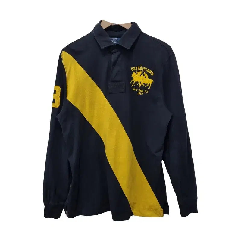 [BUNJANG] Polo Ralph Lauren Rugby Collar T-shirt / 남L/폴로 랄프로렌 럭비 카라 티셔츠