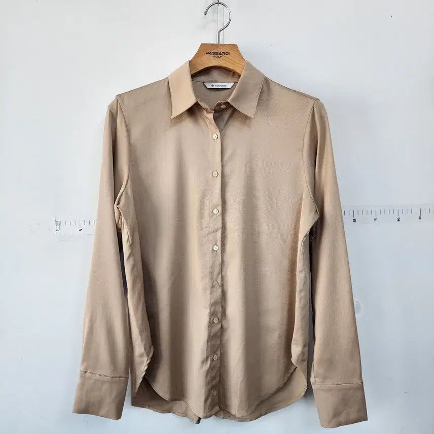 [BUNJANG] De Silhouette Beige Shirt / de silhouette 베이지색 셔츠