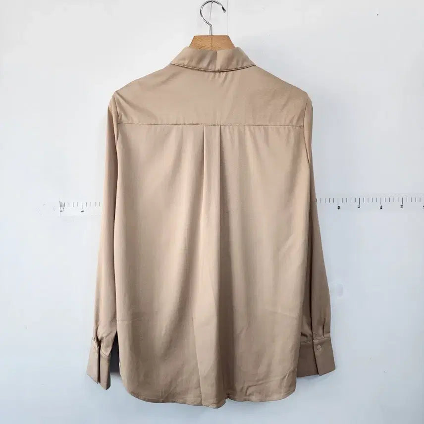 [BUNJANG] De Silhouette Beige Shirt / de silhouette 베이지색 셔츠