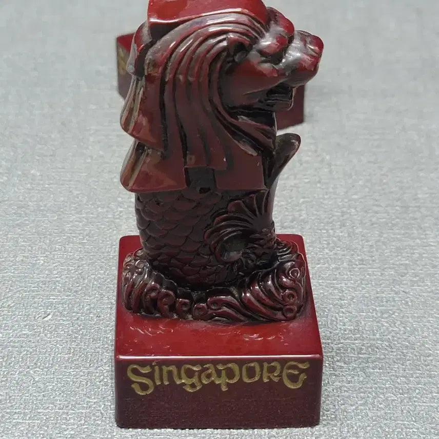 [BUNJANG] Singapore Merlion Statue Set / 싱가포르 머라이언 조각상 2점