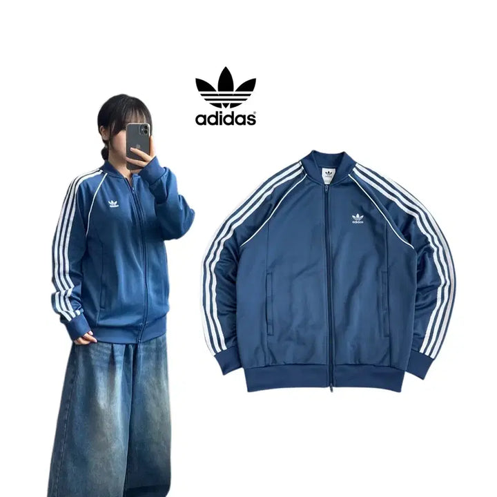 [BUNJANG] Adidas Firebird Superstar Track Top Jersey / 아디다스 신형 XXL 파이어버드 슈퍼스타 트랙탑 져지