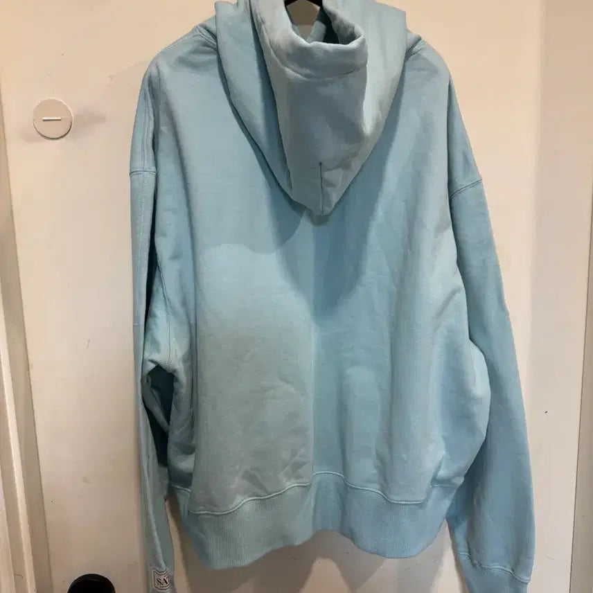 [BUNJANG] Setter Apero Pocket Crop Hoodie Blue / 세터 (W) 아페로 포켓 크롭 후드 티셔츠 블루