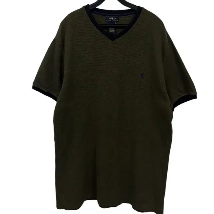[BUNJANG] Polo Ralph Lauren Waffle V-Neck T-Shirt XL / 폴로랄프로렌 와플 V넥 반팔티xl