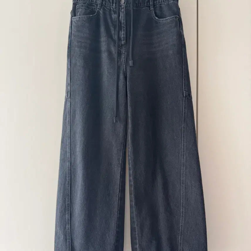 [BUNJANG] System Black Denim Pants / 시스템 블랙 데님