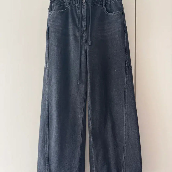 [BUNJANG] System Black Denim Pants / 시스템 블랙 데님