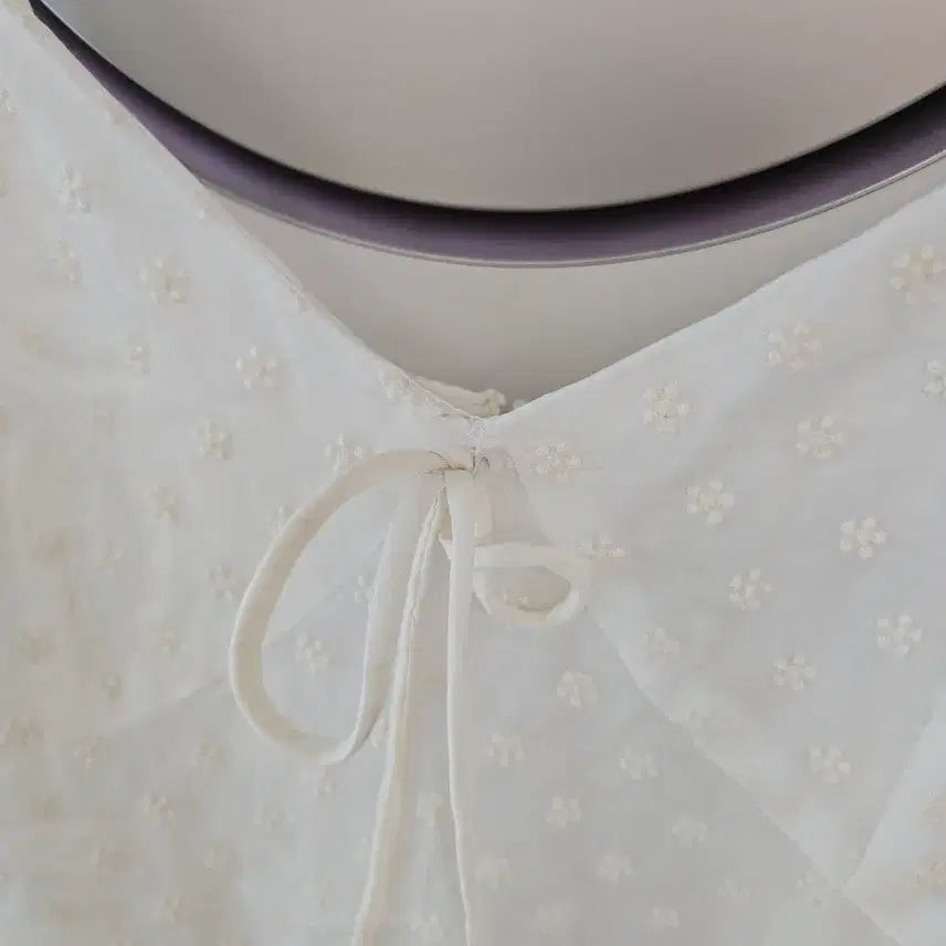 [BUNJANG] Daisy Syndrome White Tank Dress / 데이지신드롬 화이트 나시 원피스 (+가디건)