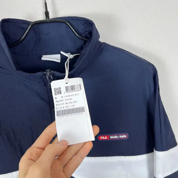 [BUNJANG] FILA Windbreaker Jacket / FILA 필라 새제품 바람막이 자켓 점퍼 휠라 90 S 라덴 빈티지