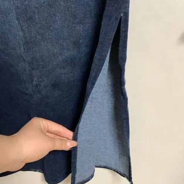 [BUNJANG] Office Denim Midi Dress / 145 office 데님 미디 드레스