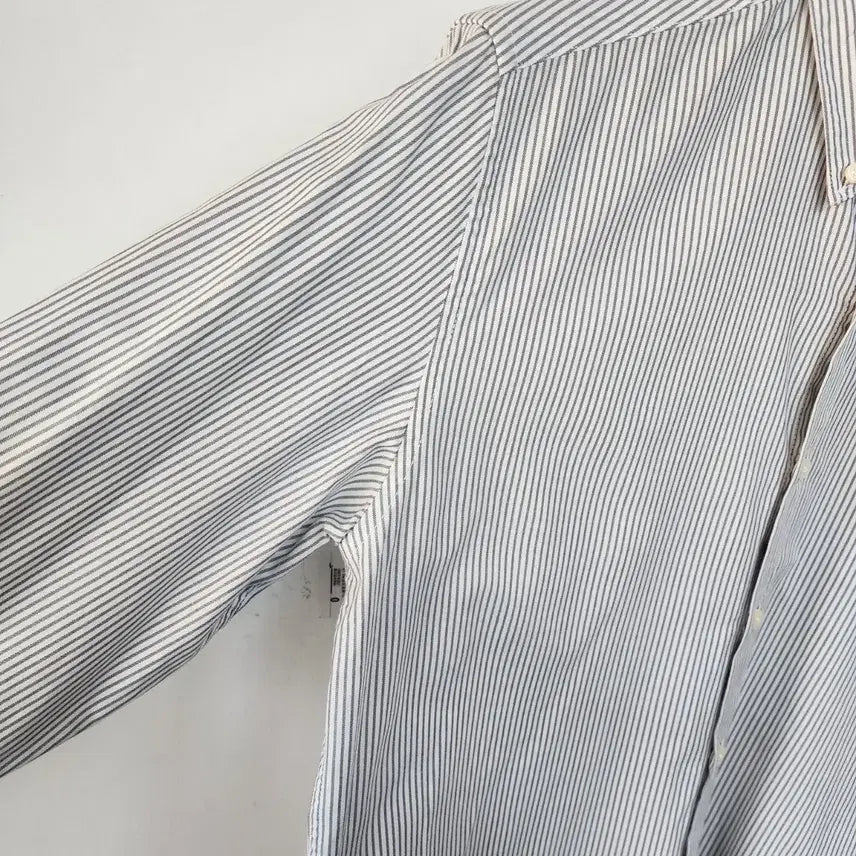 [BUNJANG] Timberland Striped Long Sleeve Shirt / 팀버랜드 스트라이프 긴팔 셔츠