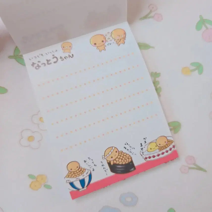 [BUNJANG] Heisei Natto-chan Mini Memo Pad Stationery / 일본정품)헤이세이 낫토짱 나토짱 미니떡메 지류 다꾸