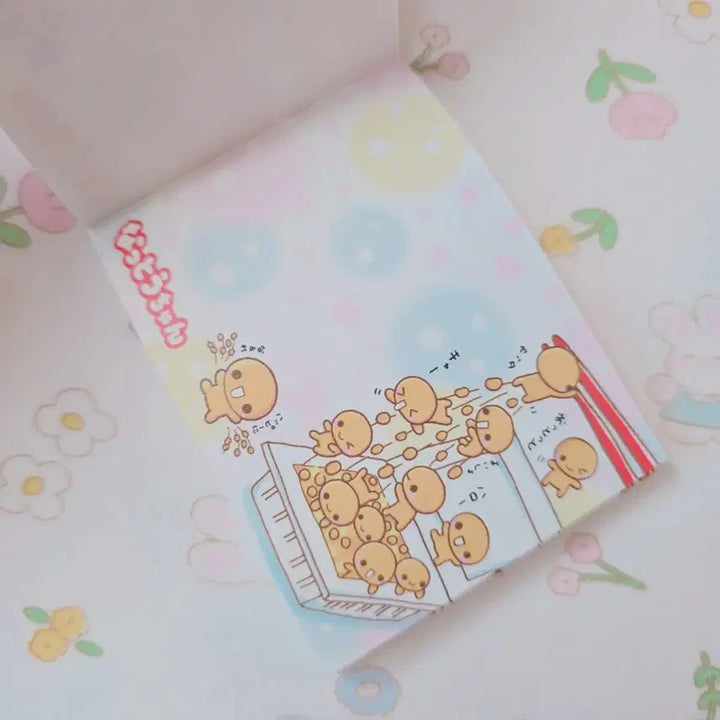 [BUNJANG] Heisei Natto-chan Mini Memo Pad Stationery / 일본정품)헤이세이 낫토짱 나토짱 미니떡메 지류 다꾸