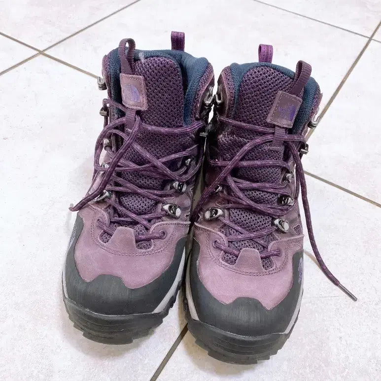 [BUNJANG] The North Face Leather Vibram Gore-Tex Hiking Boots / 몽빈티지(245)노스페이스가죽비브람고어텍스등산화
