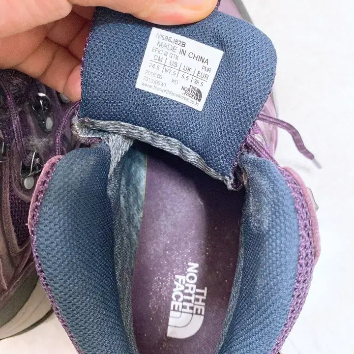 [BUNJANG] The North Face Leather Vibram Gore-Tex Hiking Boots / 몽빈티지(245)노스페이스가죽비브람고어텍스등산화