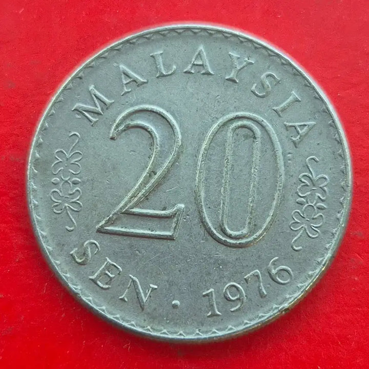 [BUNJANG] Malaysia 20 Cents Coin (1976) / 1976 말레시아 20센 동전 M1675