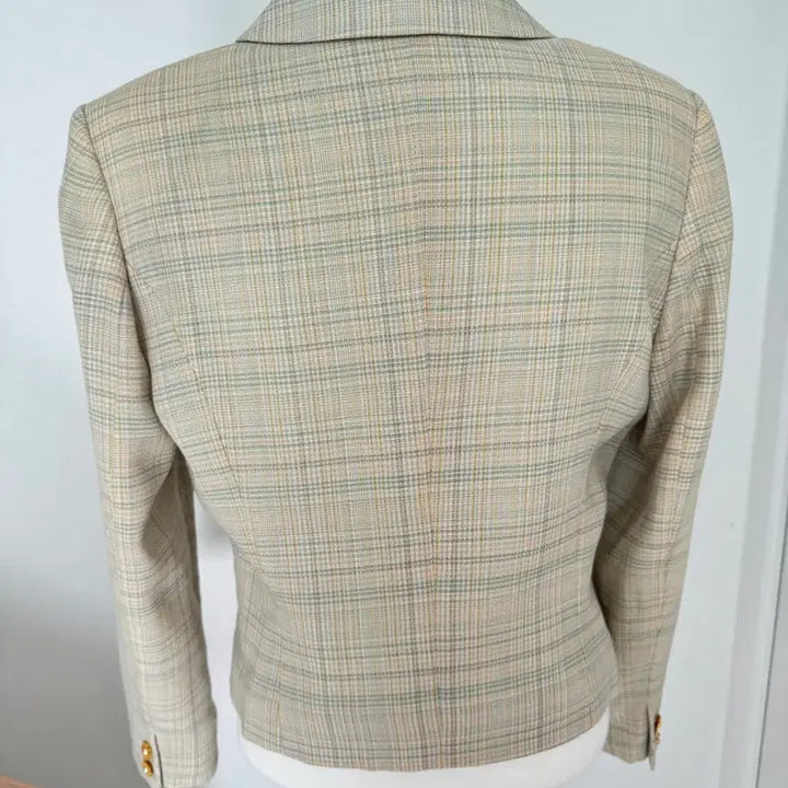 [BUNJANG] Vintage Check Jacket / 빈티지 모 체크 자켓