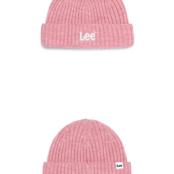 [BUNJANG] Lee Knit Short Beanie Pink / [새상품] Lee 리 니트 숏 비니 핑크