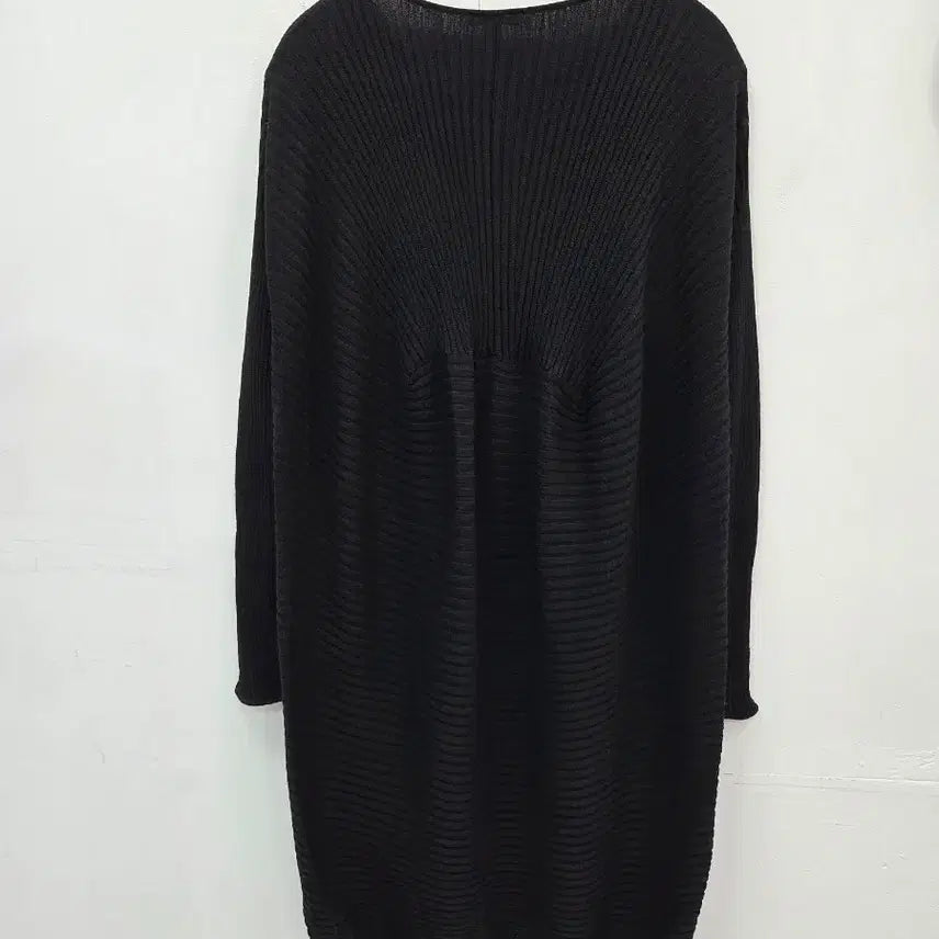 [BUNJANG] M COS Striped Knit Midi Dress Black / M COS 코스 니트 스트라이프 원피스 블랙