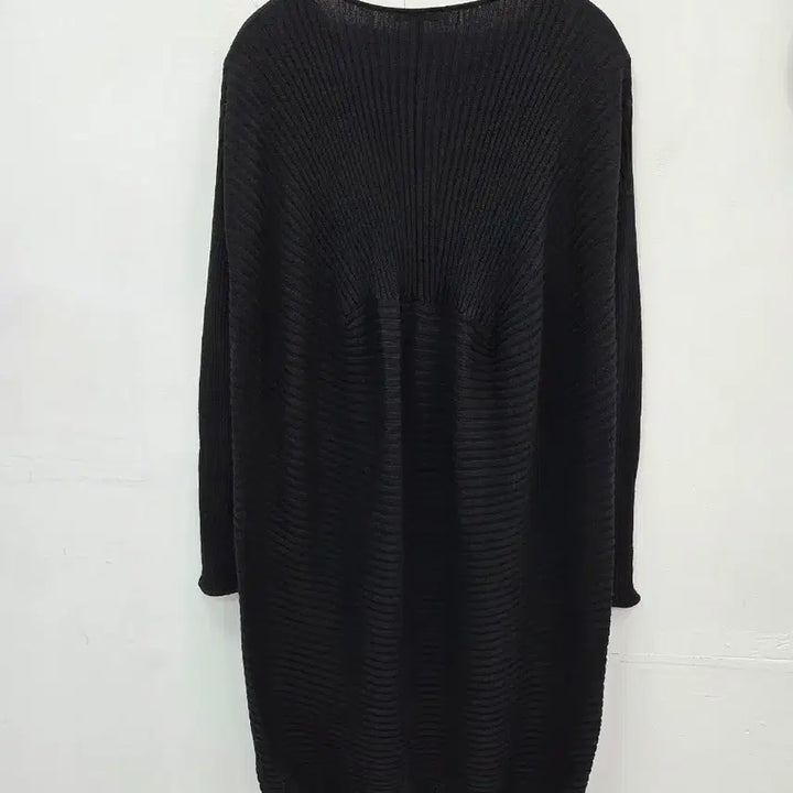 [BUNJANG] M COS Striped Knit Midi Dress Black / M COS 코스 니트 스트라이프 원피스 블랙
