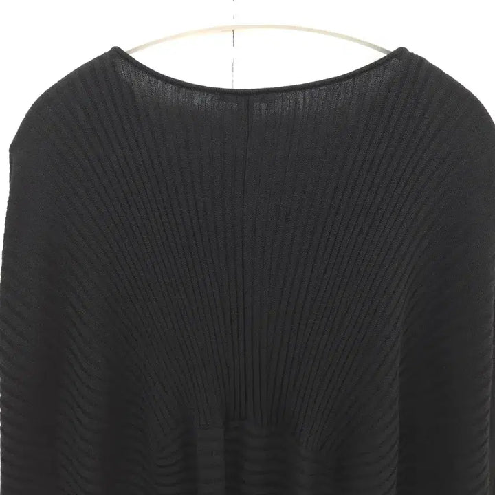 [BUNJANG] M COS Striped Knit Midi Dress Black / M COS 코스 니트 스트라이프 원피스 블랙