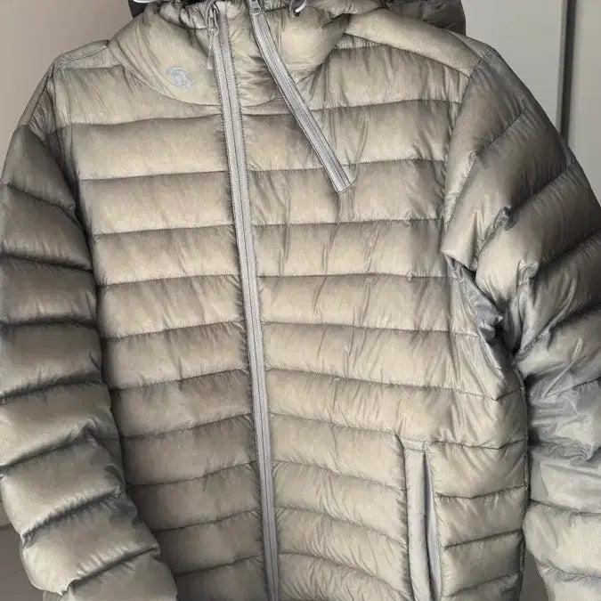 [BUNJANG] Sansan Gear Surfix Puffer Jacket Gray 2Size / 25fw 산산기어 서픽스 푸퍼 자켓 그레이 2size