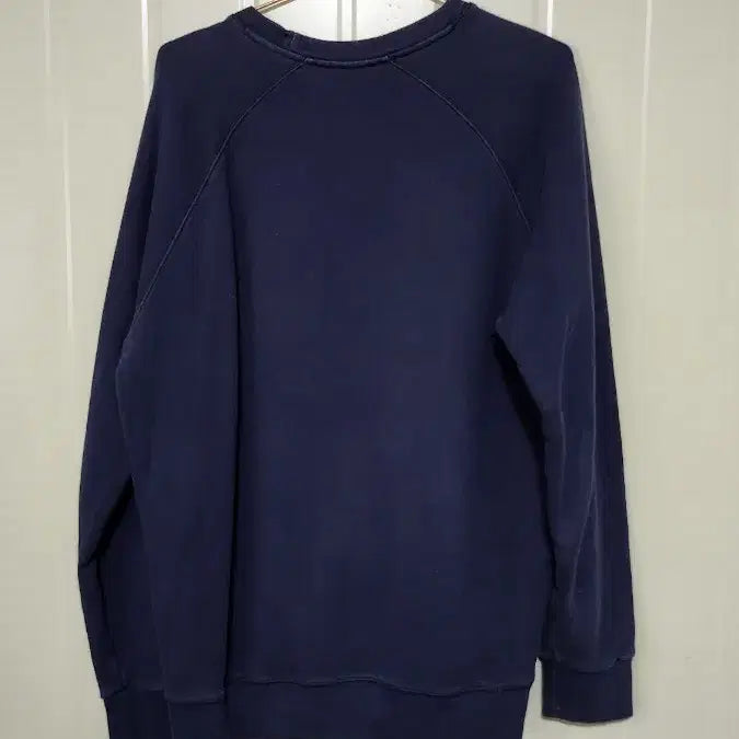 [BUNJANG] Maison Kitsune Tricolor Fox Head Sweatshirt / 메종키츠네 네이비 트리컬러 폭스헤드 맨투맨