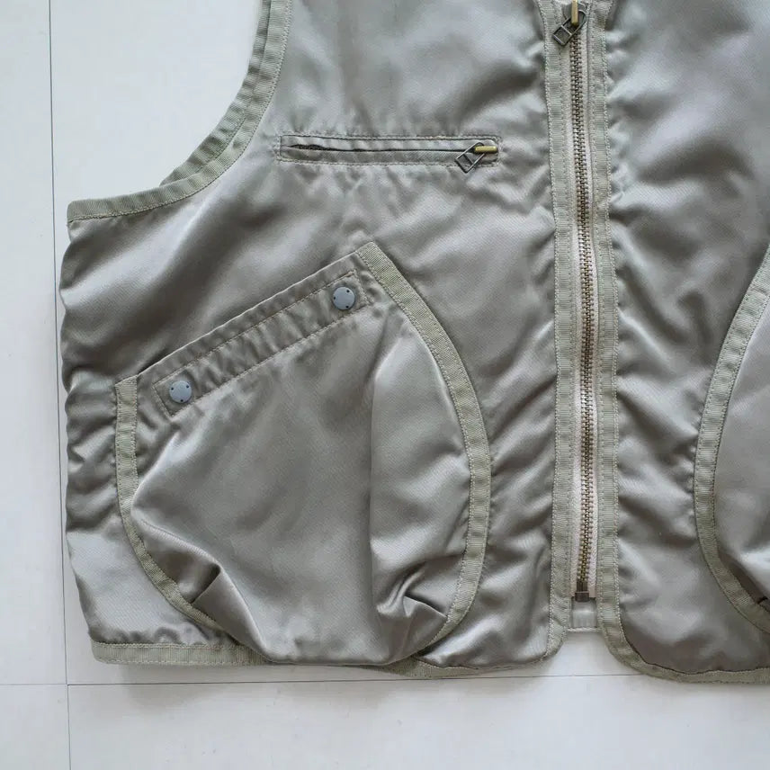 [BUNJANG] Dezert Utility Zip-Up Vest L / 90s 빈티지 아카이브 데자토 dezert 유틸리티 집업 베스트 조끼 L