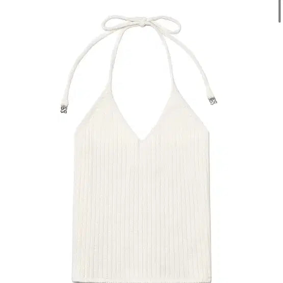 [BUNJANG] Glowny Fine Two-Tone Sleeveless Top / 글로니 파인 투톤 슬리브리스 탑 SAND MULTI