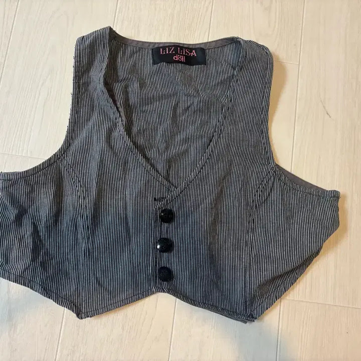 [BUNJANG] Liz Lisa Doll Giggish Chic Vest / 리즈리사 돌 공겜여주 긱시크 베스트 조끼