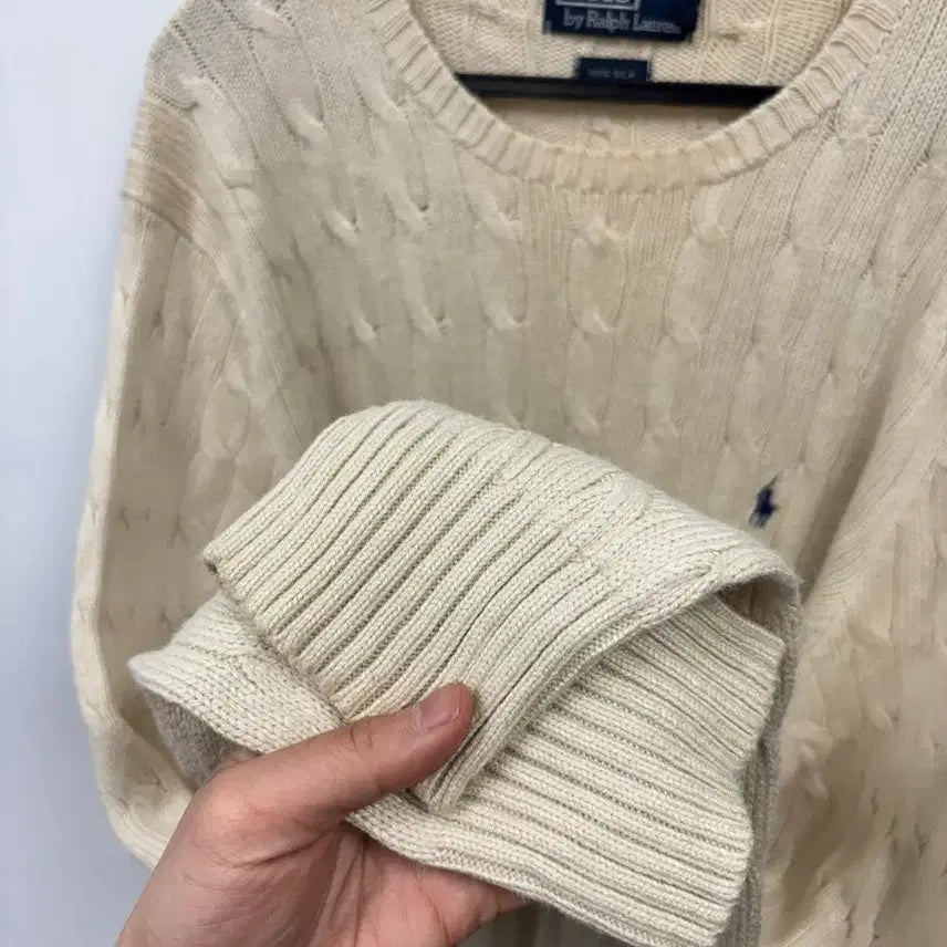 [BUNJANG] Polo Ralph Lauren Cable Knit Sweater XXL / 폴로랄프로렌 케이블 니트xxl