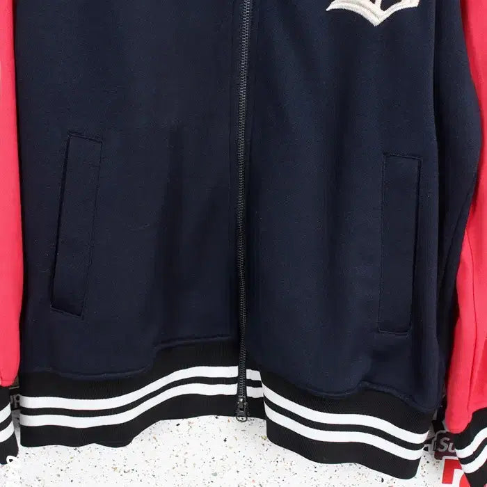 [BUNJANG] MLB Detroit Zip-up Baseball Jacket (Navy) - Men&