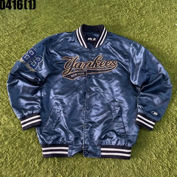 [SOLD OUT] MLB 뉴욕 양키스 바시티 야구점퍼 블루 95