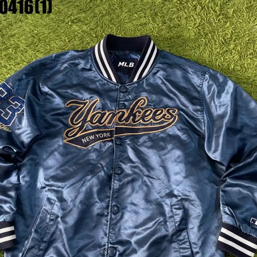[SOLD OUT] MLB 뉴욕 양키스 바시티 야구점퍼 블루 95