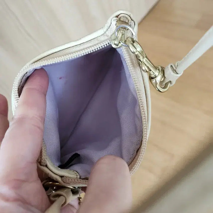 [BUNJANG] Coach Signature Mini Pouch Bag / 코치 시그니처 미니 파우치 백