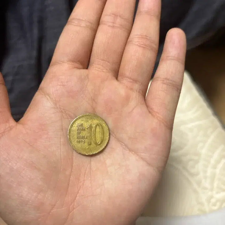 [BUNJANG] 1972 Korean 10 Won Coin / 1972년도 10원 희귀 동전 팝니다