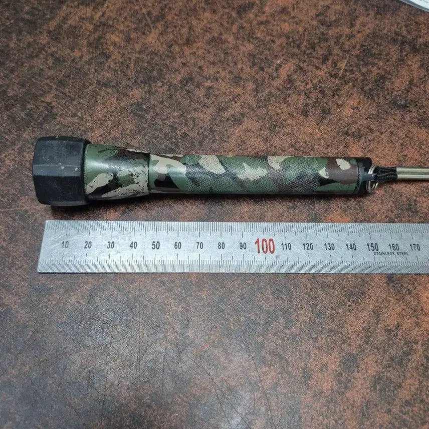 [BUNJANG] 1980s Korean Military Memorabilia Set / 1980년대  군대 기념품 세트 (전보, 손전등, 면도날, 계급장)
