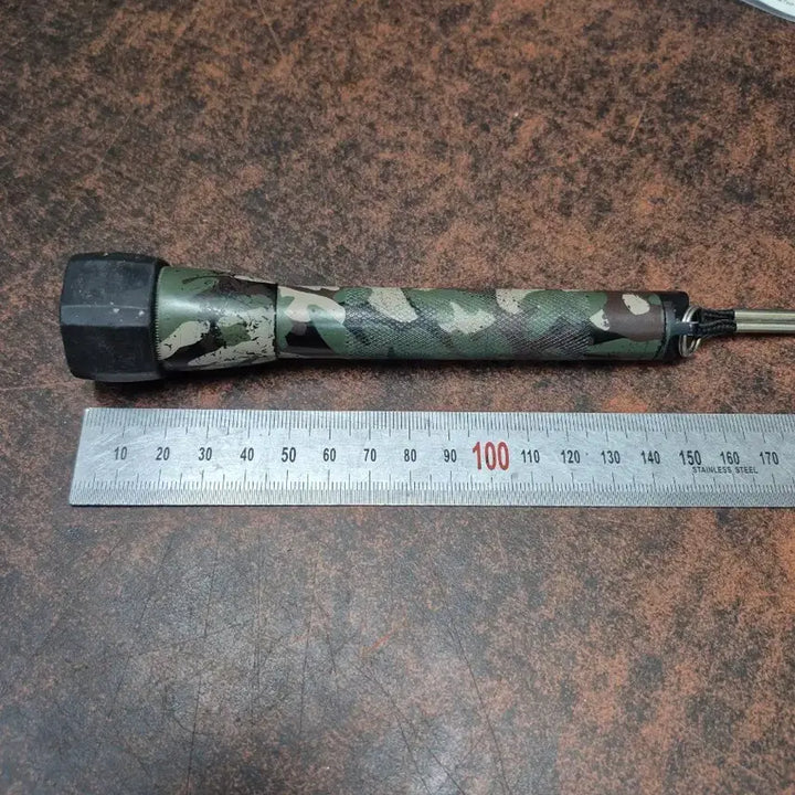 [BUNJANG] 1980s Korean Military Memorabilia Set / 1980년대  군대 기념품 세트 (전보, 손전등, 면도날, 계급장)