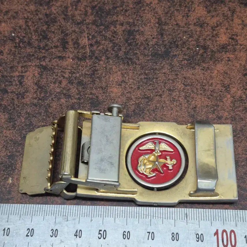 [BUNJANG] 1980s Korean Military Memorabilia Set / 1980년대  군대 기념품 세트 (전보, 손전등, 면도날, 계급장)