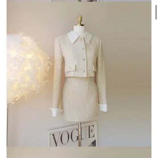 [BUNJANG] 25->2 Tweed Mini Skirt / 25->1.8 샵탑 트위드 미니 스커트 S 수입의류
