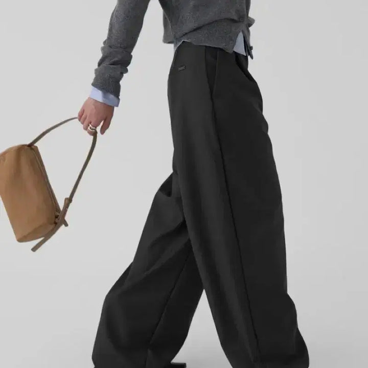 [BUNJANG] Autumn Wide Slacks / 어텀 와이드 슬랙스